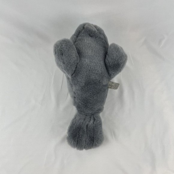 Paul E. Sernau Gray Manatee 15” Plush Stuffed Animal Vintage RARE - Picture 4 of 6